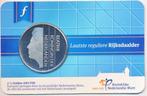 Nederland 2,5 Gulden 2001 "De laatste reguliere rijksdaalder, Postzegels en Munten, 2½ gulden, Ophalen of Verzenden, Losse munt