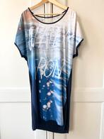 Expresso jurk donkerblauw/print, maat XXL/44, Kleding | Dames, Blauw, Maat 42/44 (L), Ophalen of Verzenden, Zo goed als nieuw