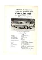 Olyslager Chevrolet 1956 - 6 cilinder (voorlopige opgave), Ophalen of Verzenden