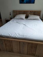 2 persoons bed 160 cm, compleet, Huis en Inrichting, Slaapkamer | Bedden, 160 cm, Ophalen of Verzenden, Zo goed als nieuw