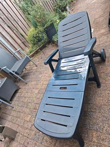 Verrijdbaar ligbed met een comfortabel kussen.  beschikbaar voor biedingen