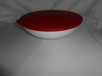 Tupperware Allegra Kom Rond Rood-Wit 1,5L NIEUW, Huis en Inrichting, Keuken | Tupperware, Ophalen of Verzenden, Nieuw, Rood, Bak of Kom