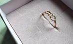 18 Karaats Gouden Ring Dames ca 17mm, Ophalen, Gebruikt, Kleiner dan 17, Dame
