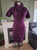 Cora Kemperman mooie aubergine paars jurk 36 S gratis verz, Kleding | Dames, Onder de knie, Zo goed als nieuw, Maat 36 (S), Paars