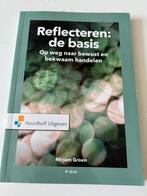Mirjam Groen - Reflecteren de basis, Sociale wetenschap, Ophalen of Verzenden, Zo goed als nieuw, Mirjam Groen