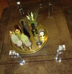 Salontafel glas Bor-Design The Hague, Ophalen, 100 tot 150 cm, Modern / design, 50 tot 100 cm