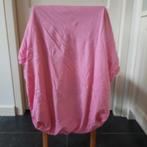 Roze hoeslaken voor ledikant 60 x 120 cm met gratis badcape, Ophalen of Verzenden, Roze, Zo goed als nieuw