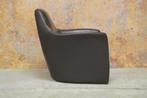 ZGANieuw bruine leren Bert Plantagie Z Lounge designfauteuil, Design, Ophalen of Verzenden, Zo goed als nieuw, Bert Plantagie