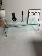 Vintage salontafel waterfall glas FIAM Ponte Angelo Cortesi, Ophalen, Zo goed als nieuw