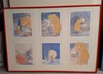 Welterusten kleine beer, rode lijst 100x70, Ophalen, Zo goed als nieuw, Wanddecoratie