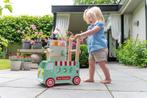 Houten loopwagen en duwwagen ijscotruck I'm Toy, Kinderen en Baby's, Speelgoed | Houten speelgoed, Rheastraat 40, 5047 TL Tilburg