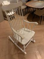 Schommelstoel, Huis en Inrichting, Stoelen, Ophalen, Zo goed als nieuw, Eén, Hout