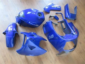 Kawasaki GPZ600R lakset benzinetank kontpaneel top/onderkuip beschikbaar voor biedingen
