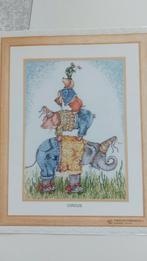 Borduurpatroon Circus, Olifant, varken, hond, kikker, Ophalen of Verzenden, Gebruikt, Handborduren, Patroon