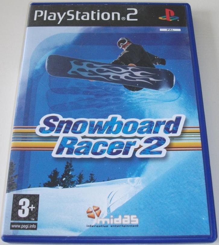 PS2 Game *** SNOWBOARD RACER 2 *** An ice-cool experience, Spelcomputers en Games, Games | Sony PlayStation 2, Zo goed als nieuw