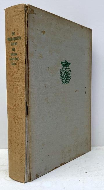 Het wohltemperirte clavier van Johann Sebastiaan Bach (1944) beschikbaar voor biedingen