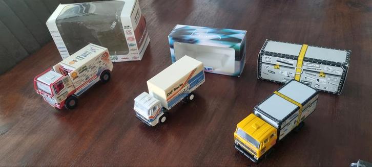 DAF Dakar Modeltrucks - Collectie, Hobby en Vrije tijd, Modelauto's | 1:18, Gebruikt, Auto, Overige merken, Ophalen of Verzenden