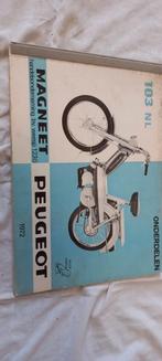 Peugeot 103 102 onderdelen documentatie, Fietsen en Brommers, Handleidingen en Instructieboekjes, Ophalen of Verzenden, Zo goed als nieuw
