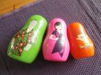 Matroesjka poppen pop drie stuks in elkaar plastic mc donald, Verzamelen, Poppen, Ophalen of Verzenden, Zo goed als nieuw, Pop