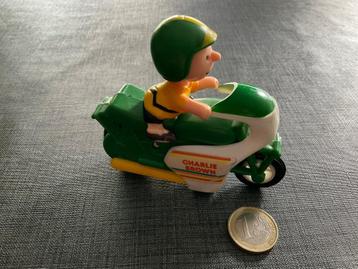 Charley Brown Peanuts Motorfiets Jump Cycle Toy beschikbaar voor biedingen
