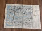Britse stafkaart regio Rotterdam/Dordrecht, Verzamelen, Militaria | Tweede Wereldoorlog, Ophalen of Verzenden, Landmacht, Nederland