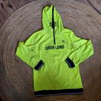 Neon Groene Trui met Capuchon - Maat 158/164, Trui of Vest, Ophalen of Verzenden, Zo goed als nieuw, Kids Europe