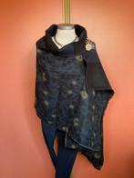 Prachtige wollen sjaal / omslagdoek petrol 180x70 cm😍❤️, Kleding | Dames, Mutsen, Sjaals en Handschoenen, Verzenden, Zo goed als nieuw