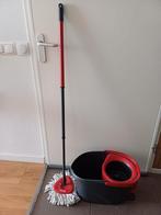 Vileda dweil set/ verstelbare steel/ rood/Grijs, Ophalen