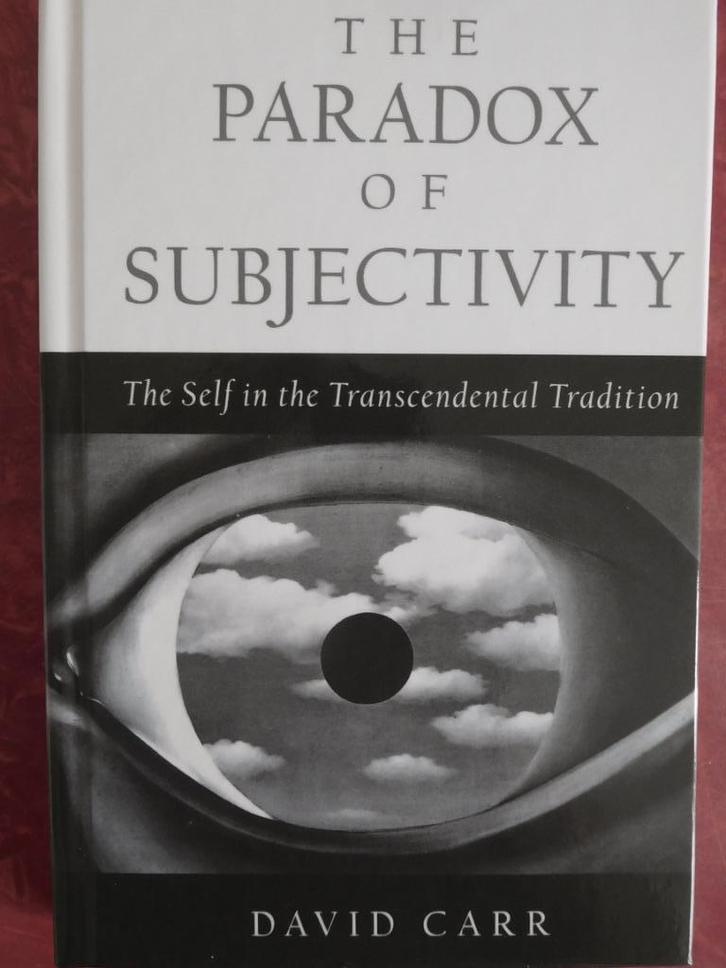The paradox of subjectivity David Carr, Boeken, Esoterie en Spiritualiteit, Zo goed als nieuw, Achtergrond en Informatie, Overige onderwerpen