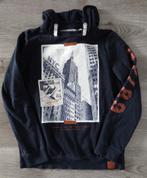Blauwe capuchon trui hoodie maat 158 164, Ophalen of Verzenden, Zo goed als nieuw, Jongen, Trui of Vest
