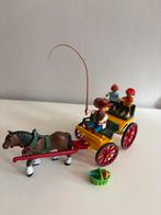 Playmobil paard en wagen, Ophalen of Verzenden, Gebruikt, Complete set