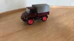 SCHUCO 26609 UNIMOG 406 RED. HO 1:87, Ophalen of Verzenden, Zo goed als nieuw