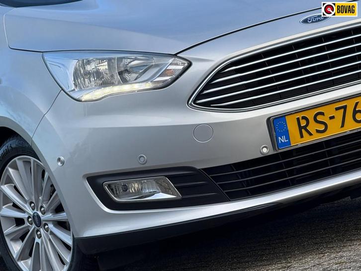 Ford C-Max 1.0 Titanium 125pk Edition - Moondust Silver - Cl, Auto's, Ford, Bedrijf, Te koop, C-Max, ABS, Airbags, Airconditioning