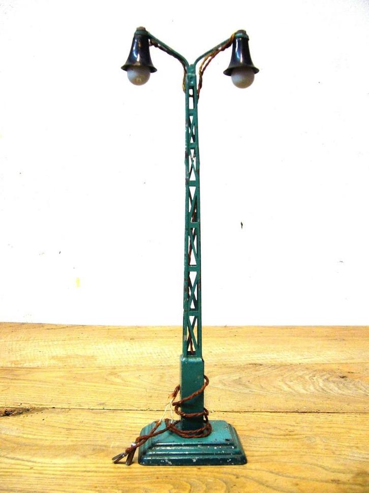Märklin Spoor 0 groene 2 lichtslamp Nr13453/2, Antiek en Kunst, Antiek | Speelgoed, Ophalen of Verzenden