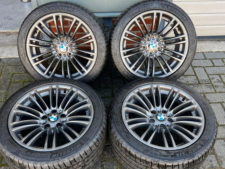 Originele BMW M3 E9x Velgen Style 219M met Michelin Banden, Auto-onderdelen, Banden en Velgen, Banden en Velgen, Zomerbanden, 18 inch