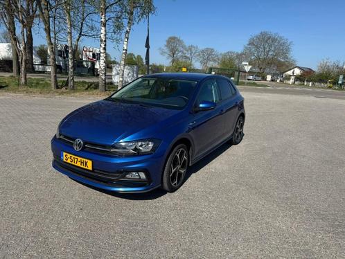 Volkswagen Polo 1.0 TSI R-LINE 2018 Blauw, Auto's, Volkswagen, Particulier, Polo, ABS, Airbags, Airconditioning, Alarm, Bluetooth