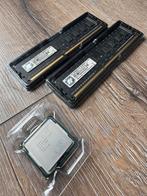 Intel i3-2100 cpu en 4gb ddr3 socket 1155, Computers en Software, Processors, 4-core, Ophalen of Verzenden, Zo goed als nieuw
