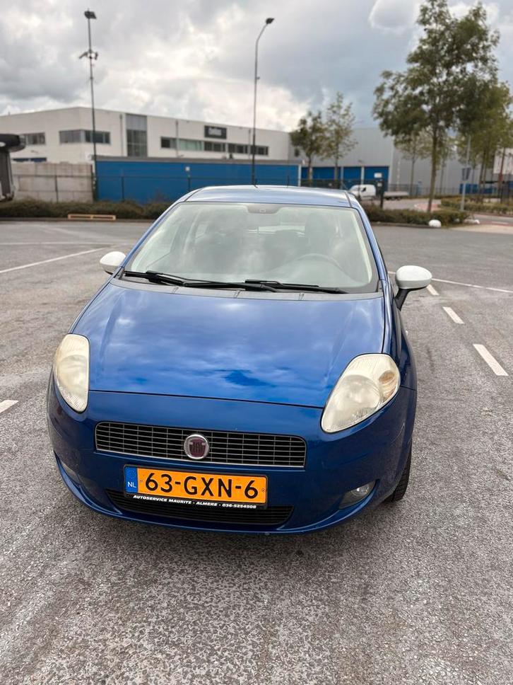 Fiat Punto 1.4 5DR 2008 Blauw, Auto's, Fiat, Particulier, Punto, Benzine, B, Hatchback, Handgeschakeld, Origineel Nederlands, Blauw