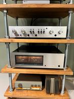 Audio rack ‘flexi rack’ 26 mm massief beukenhout M24, Ophalen, Zo goed als nieuw