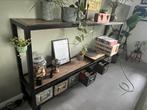 industriële dressoirkast van Bertha010, Huis en Inrichting, Tafels | Sidetables, Ophalen, Zo goed als nieuw, 25 tot 50 cm, Rechthoekig
