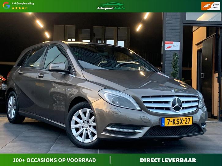 Mercedes-Benz B-klasse 200 Ambition AUT|LEER|CRUISE|CAMERA, Auto's, Mercedes-Benz, Bedrijf, Te koop, B-Klasse, ABS, Achteruitrijcamera