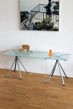 Cuginetto side table Enzo Mari Driade 1973, Ophalen, 100 tot 150 cm, Zo goed als nieuw, Glas