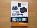 Fotograferen met een digitale Spiegelreflexcamera Canon, Ophalen of Verzenden, Zo goed als nieuw, Fotograferen en Filmen