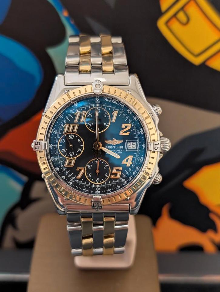 Breitling Chronomat vitesse D13050.1 full service, Sieraden, Tassen en Uiterlijk, Horloges | Heren, Zo goed als nieuw, Breitling