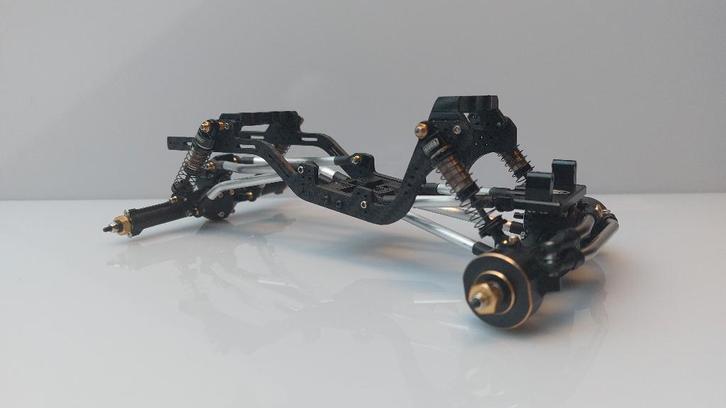 HSTNT chassis voor SCX24, Hobby en Vrije tijd, Modelbouw | Radiografisch | Auto's, Nieuw, Onderdeel, Elektro, Schaal 1:24, Ophalen of Verzenden