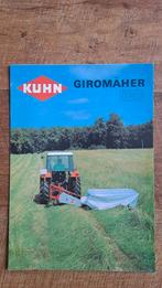 Folder KUHN Giromaaier GMD , schijvenmaaier, Ophalen of Verzenden, Zo goed als nieuw, Folder