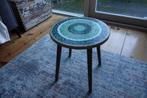 mozaiek bijzettafeltje (beige/groen), Minder dan 45 cm, Minder dan 55 cm, Rond, Nieuw