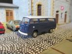 Volkswagen Kombi Bus T2b - Brekina Rijkspolitie blauw / wit, Hobby en Vrije tijd, Modelauto's | 1:87, Ophalen of Verzenden, Zo goed als nieuw