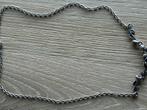Te koop teka zilveren ketting roos, Sieraden, Tassen en Uiterlijk, Antieke sieraden, Ophalen of Verzenden, Zilver, Ketting