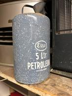 Emaille olie tankje, Ophalen